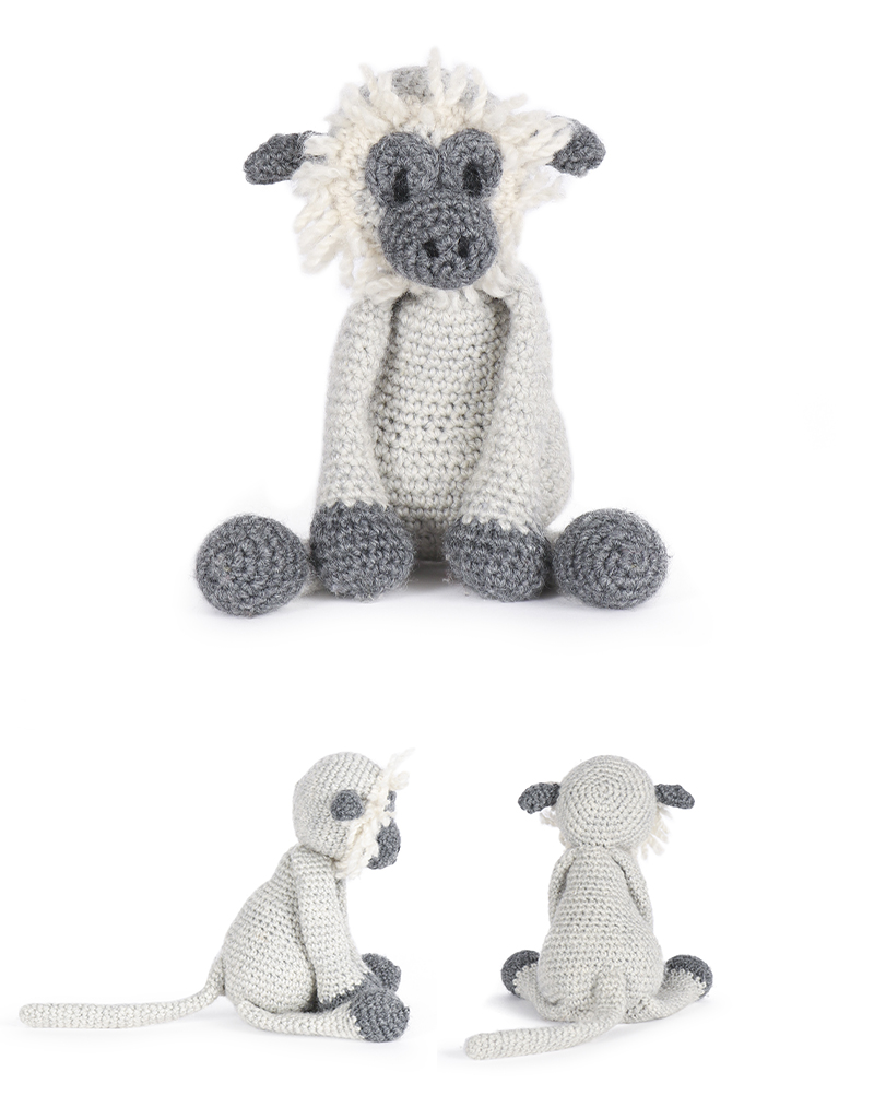 toft siegfried the monkey amigurumi crochet animal